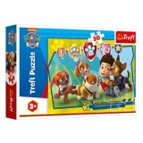 Puzzle Patrula Catelusilor, 30 piese, Trefl, 27x20 cm, 3 ani+