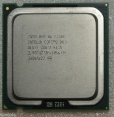 Procesor Intel Core 2 Duo E7500 socket 775 FSB 1066 foto