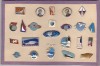 INSIGNE 23 buc. DIFERITE, Europa