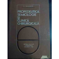 Propedeutica Semiologie Si Clinica Chirurgicala - Fl. Mandache ,544824