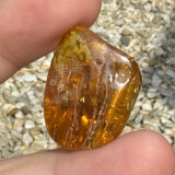 Chihlimbar rulat cristal natural unicat a6, Stonemania Bijou