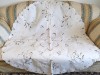 Fata de masa Vintage din In, cu broderie manuala- Rotunda