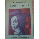 VERSURI SI PROZA-ALEXANDRU MACEDONSKI-216823