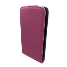 Husa Telefon Flip Vertical Wiko Slide pink