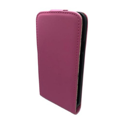 Husa Telefon Flip Vertical Wiko Slide pink foto