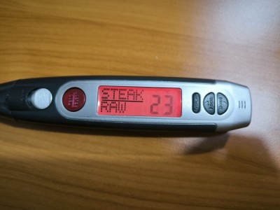 Termometru pentru carne Tchibo furca furculita foto