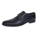 Cumpara ieftin Oferta Pantofi Probati/Purtati barbati, eleganti, piele naturala, Bleumarin - GKR03BL