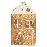 Cumpara ieftin Candela Casuta Craciun ceramica multicolora 9x7x16 cm