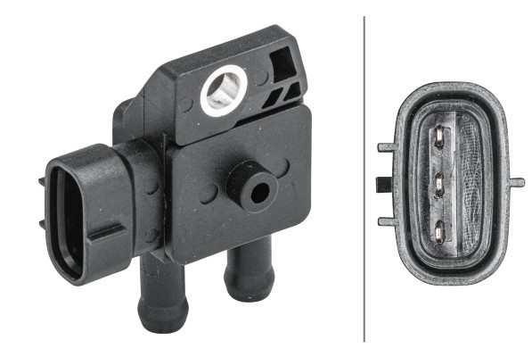 HELLA 6PP 009 409-291 Senzor, presiune gaze evacuare