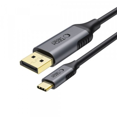 Cablu Audio si Video USB-C - DisplayPort Tech-Protect Ultraboost, 1.8m, Negru foto