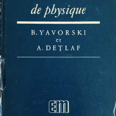 AIDE-MEMOIRE DE PHYSIQUE-B. YAVORSKI, A. DETLAF