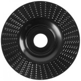 Disc circular slefuit, modelat, rindeluire, fin, otel carburat, pentru lemn, plastic, ipsos, 125x22.2&nbsp;mm, Strend Pro&nbsp;
