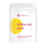 Cumpara ieftin Shake One Pure Pudra de Proteina Vegetala cu Aroma de Ciocolata Alba si Zmeura (500gr) - Calivita