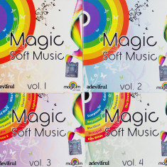 CD Pop: Magic Soft Music Vol. 1, 2, 3 si 4 ( set x4, stare foarte buna )