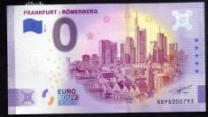 GERMANIA 2021 0 EURO SOUVENIR, Frankfurt, Romerberg, UNC foto