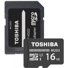 Card de memorie Toshiba MicroSDHC M203 16GB CLASS 10 UHS I 100MB/s cu adaptor SD foto