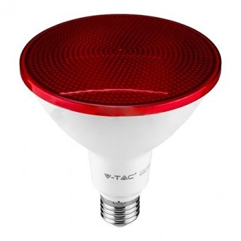 BEC LED PAR38 E27 17W IP65 - ROSU foto