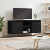 Comoda TV, negru, 104x35x50 cm, lemn compozit GartenMobel Dekor, vidaXL