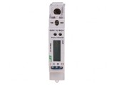 Contor Digital 1-Fază LCD pentru Șină DIN