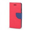 Husa Flip Fancy Apple iPhone 13 Pro Max, Rosu/Albastru, Protectie Premium