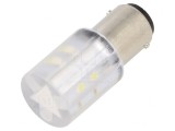 Lampă de control LED albă 230V