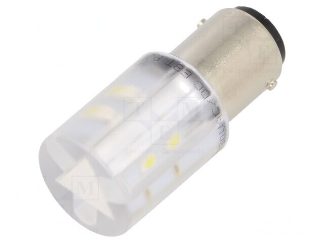 Lampă de control LED albă 230V