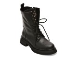 Bocanci EPICA negre, 3F2139, din piele naturala