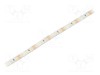 Banda LED alb neutru 2835 96 LED/m 8mm IP65 15W/m WISVA OPTOELECTRONICS