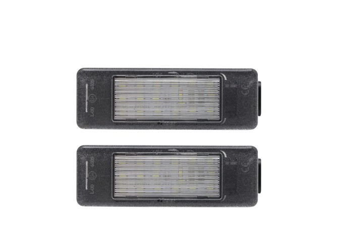 Set 2 buc lampa numar CITROEN C2-C8, Evasion, Jumpy; MERCEDES Sprinter, Vito (W639); NISSAN Micra (K12), Navara (D40), Pathfinder (R51), Note (E11),