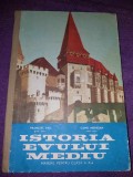 Istoria Evului Mediu.Manual pt.clasa 10-a-Francisc Pall, Camil Muresan,stare FB