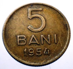 7.162 ROMANIA RPR 5 BANI 1954