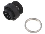Conector circular seria 678, 4 pini, 6A, montare pe panou