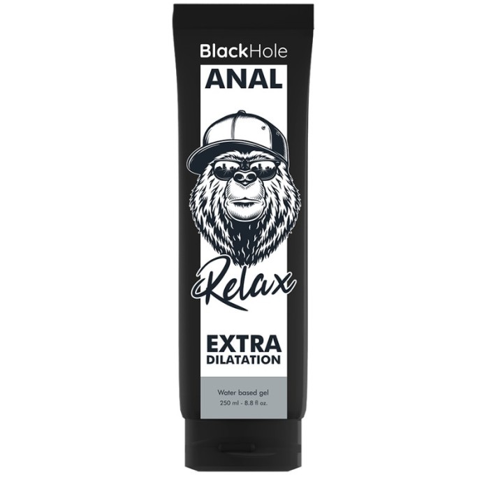 Lubrifiant, Erotica, Black Hole Anal Relax, extra dilatare, calmant, relaxant, 250 ml#