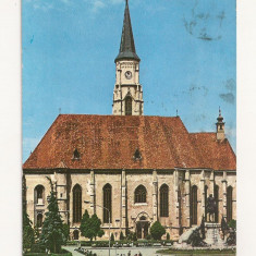 RF43 -Carte Postala- Cluj, Catedrala Sf. Mihail, circulata 1970