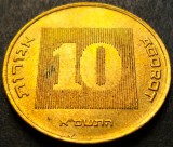 Cumpara ieftin Moneda exotica 10 AGOROT - ISRAEL, anul 1991 *cod 4757 = UNC Monetaria Stuttgart, Asia