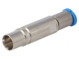 Pin mamă Han-Modular pentru cablu 3mm alamă max 10bar drept