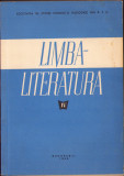 HST C1592 Limbă-literatură 1960 volumul IV