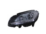 Far MERCEDES Clasa CLS (C218), 01.2011-04.2018, partea Stanga, MAGNETI MARELLI, bi-xenon; cu &amp;quot;lumina timp de zi&amp;quot; tip LED; D1S; electric; cu, AL Automotive Lighting