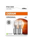 Set 2 Becuri 12V P21/5W Original Blister Osram
