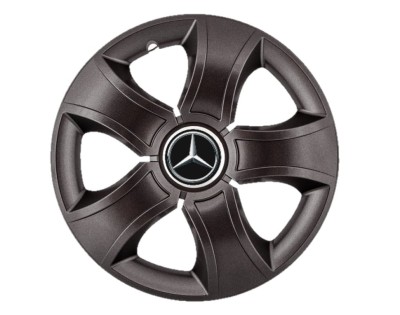 Set 4 capace roti Bis Negru R15 pentru gama auto Mercedes-Benz foto