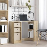 vidaXL Birou cu sertar Stejar Sonoma 100 x 40 x 75 cm Lemn compozit 8000454