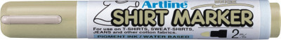 T-shirt Marker Artline, Corp Plastic, Varf Rotund 2.0mm - Bej foto