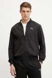 Puma geacă culoarea negru, de tranzitie, 629903