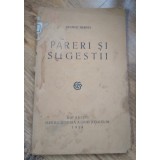 A. Pareri si Sugestii 1928 manual