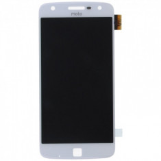 Lenovo Moto Z Play (XT1635-02) Modul display LCD + Digitizer alb