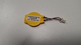 Baterie bios Laptop, CR2025, 3V, 220mAh, 2.5CM, Rosu/Negru, conector ACES 50285, 2 pini