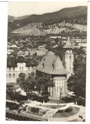 CPIB 16478 CARTE POSTALA - PIATRA NEAMT. BISERICA SI TURNUL LUI STEFAN CEL MARE foto