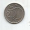No(2) moneda-Cehoslovacia -50 haleru 1983