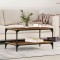 vidaXL Masă de cafea Lemn vechi 80 x 50 x 40 cm Lemn compozit 883494