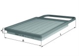 Filtru aer MAHLE LX1475